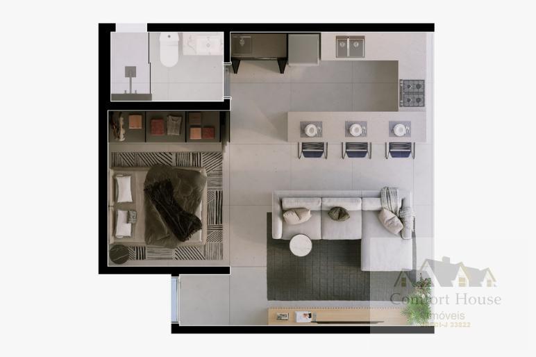 Apartamento, 1 quarto, 37 m² - Foto 8