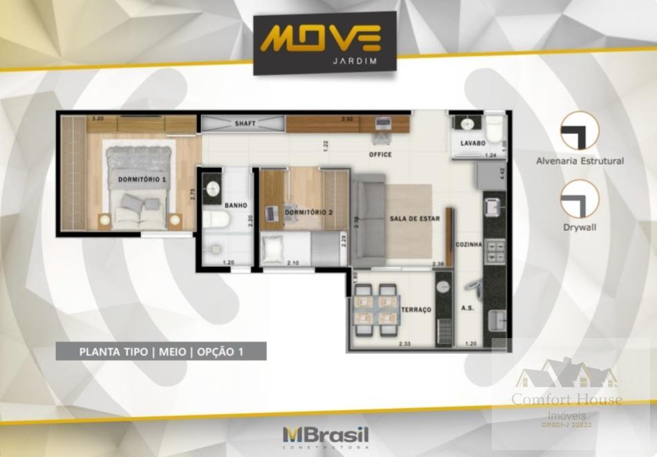 Apartamento, 2 quartos, 45 m² - Foto 25