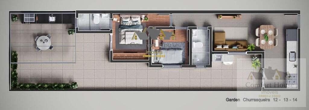 Apartamento, 2 quartos, 94 m² - Foto 13