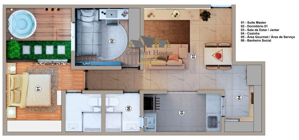 Apartamento, 2 quartos, 73 m² - Foto 11