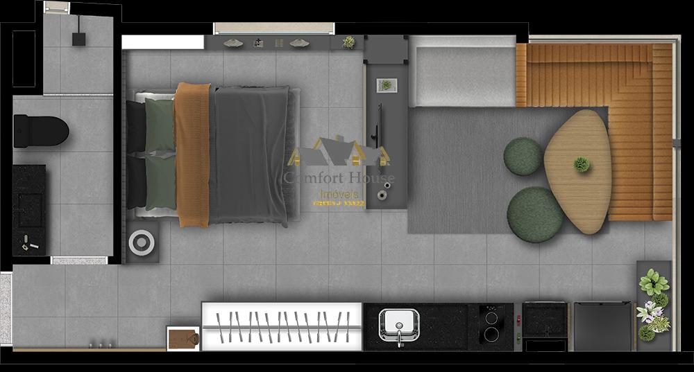 Apartamento, 1 quarto, 30 m² - Foto 35