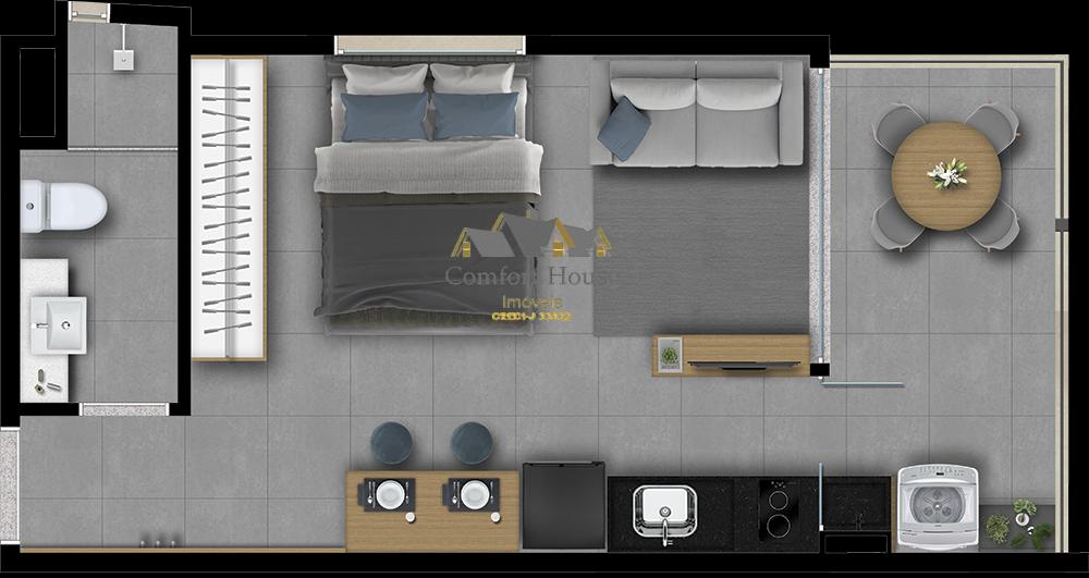 Apartamento, 1 quarto, 30 m² - Foto 36