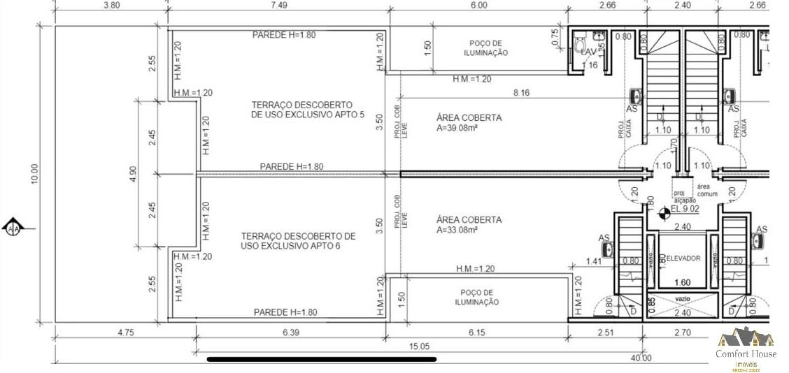 Cobertura, 3 quartos, 140 m² - Foto 23