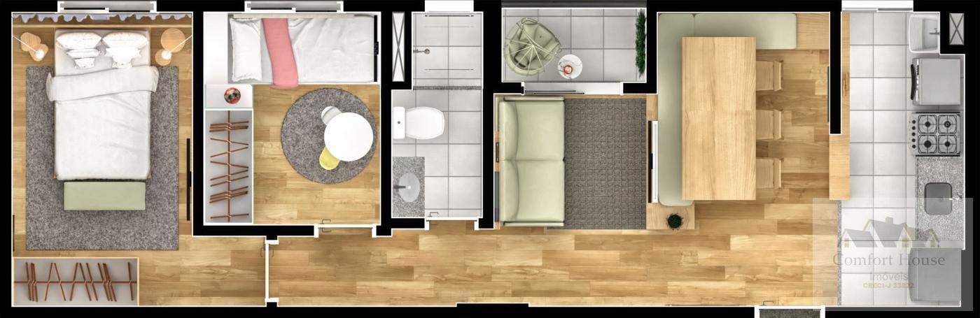 Apartamento, 2 quartos, 46 m² - Foto 21