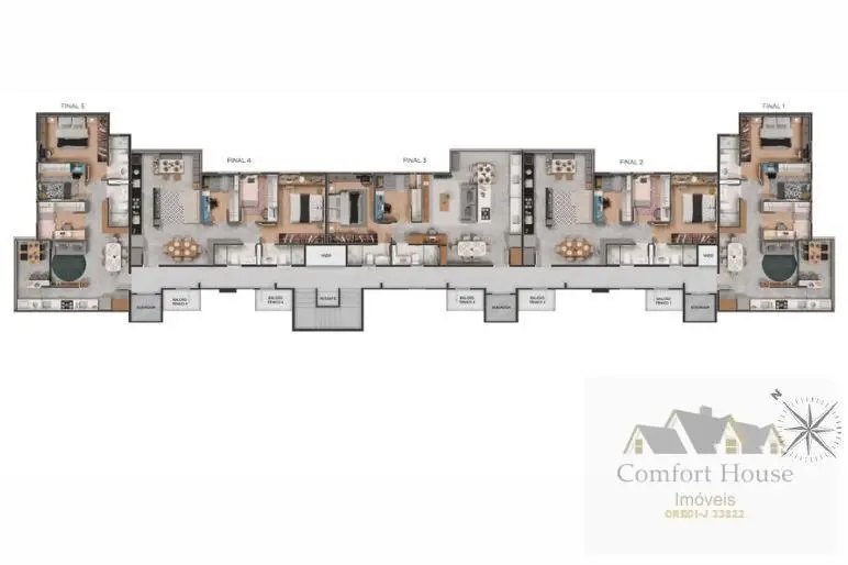Apartamento, 3 quartos, 67 m² - Foto 48