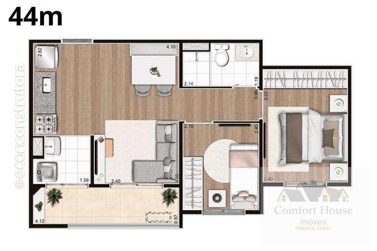 Apartamento, 2 quartos, 55 m² - Foto 17