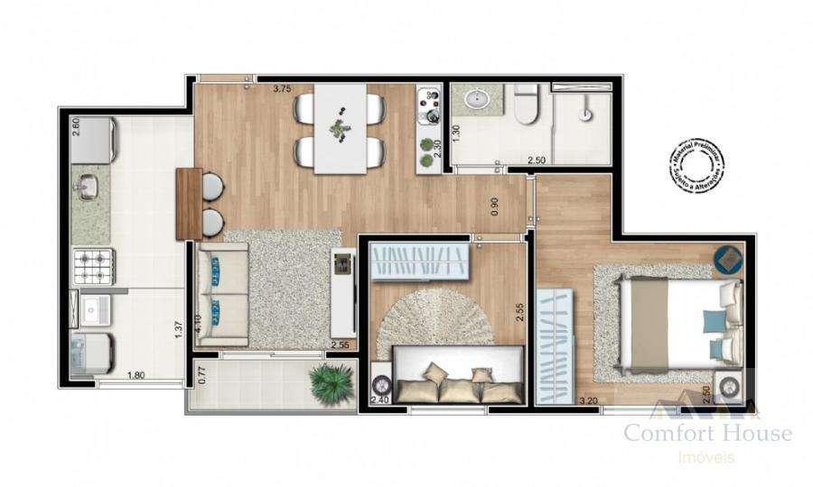 Apartamento, 1 quarto, 37 m² - Foto 26