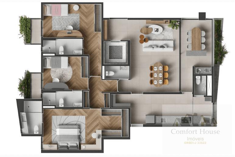 Apartamento, 3 quartos, 128 m² - Foto 20