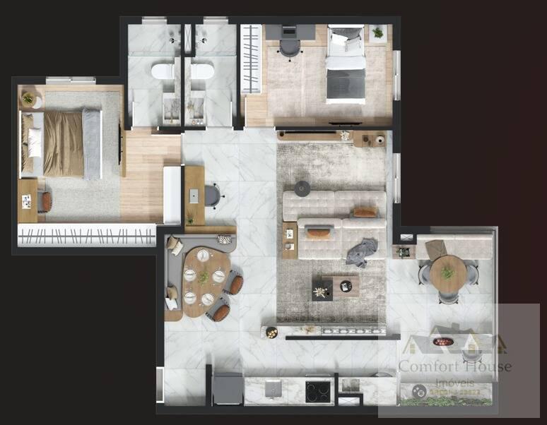 Apartamento, 3 quartos, 82 m² - Foto 41