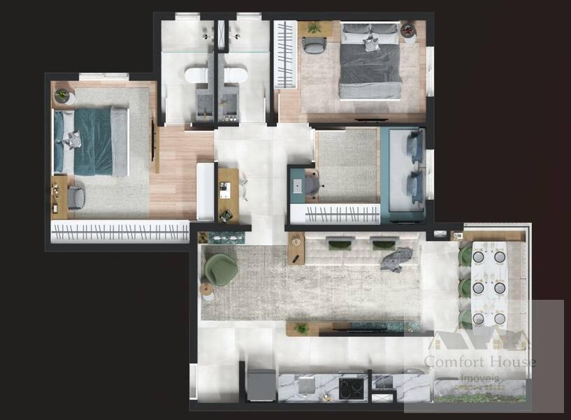 Apartamento, 3 quartos, 82 m² - Foto 40