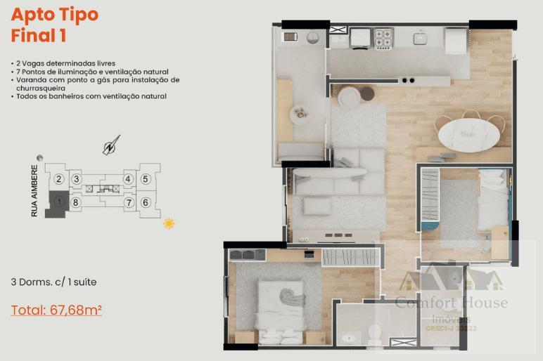 Apartamento, 2 quartos, 55 m² - Foto 29
