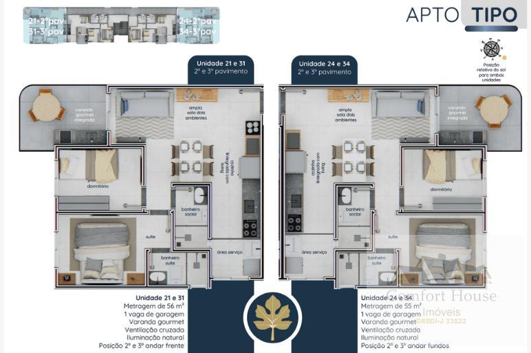 Apartamento, 2 quartos, 48 m² - Foto 9