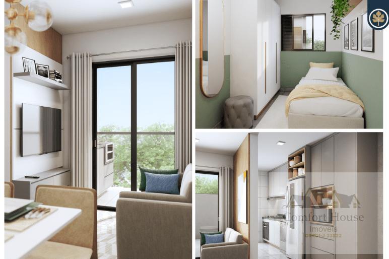 Apartamento, 2 quartos, 48 m² - Foto 2