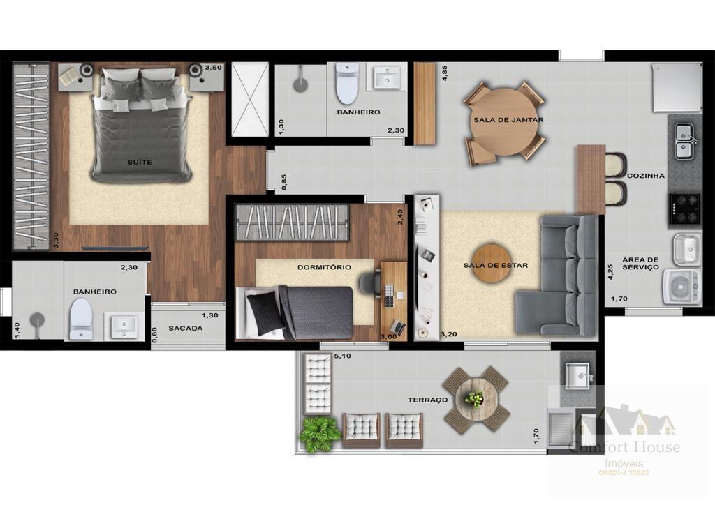 Apartamento, 2 quartos, 69 m² - Foto 27