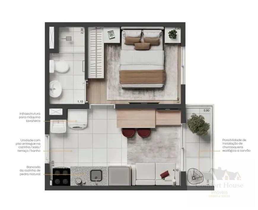 Apartamento, 1 quarto, 25 m² - Foto 33