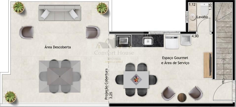 Cobertura, 2 quartos, 100 m² - Foto 13