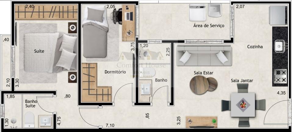Cobertura, 2 quartos, 100 m² - Foto 11