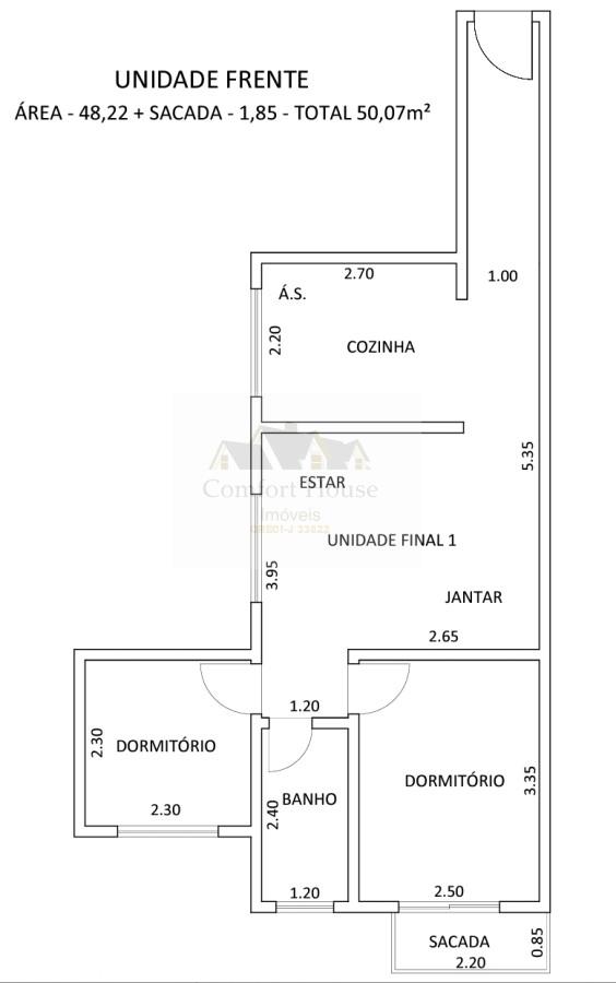 Casa, 2 quartos, 48 m² - Foto 16