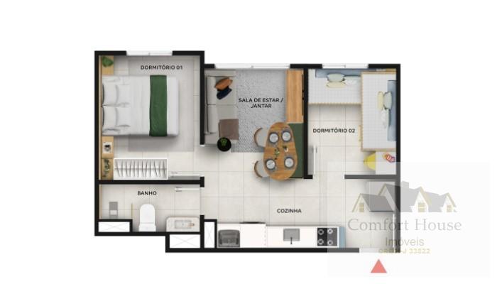 Casa, 2 quartos, 33 m² - Foto 11