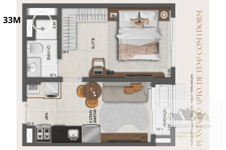 Apartamento, 3 quartos, 64 m² - Foto 26