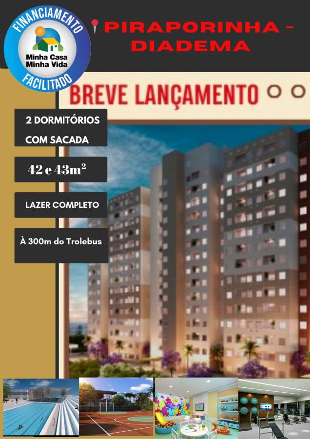 Apartamento, 2 quartos, 43 m² - Foto 1