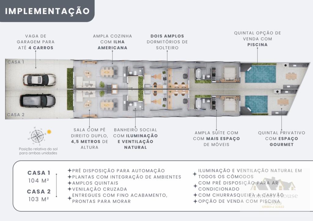 Casa, 3 quartos, 105 m² - Foto 13