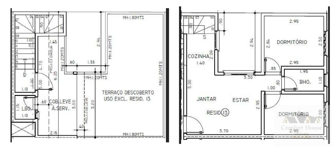 Cobertura, 2 quartos, 77 m² - Foto 9