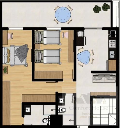 Apartamento, 2 quartos, 59 m² - Foto 11