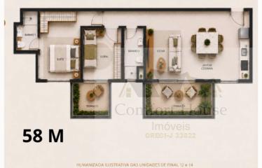 Apartamento, 2 quartos, 56 m² - Foto 10