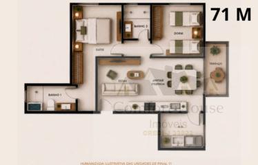 Apartamento, 2 quartos, 56 m² - Foto 12