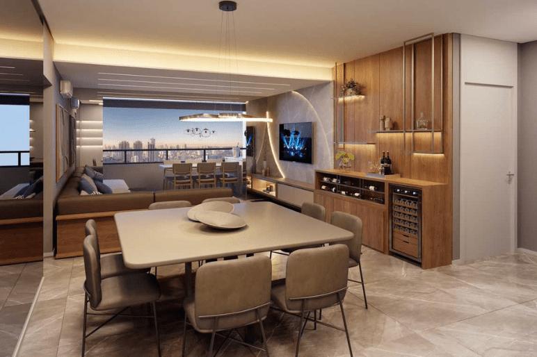 3 suítes 2 vagas varanda gourmet em obras Passione Patriani