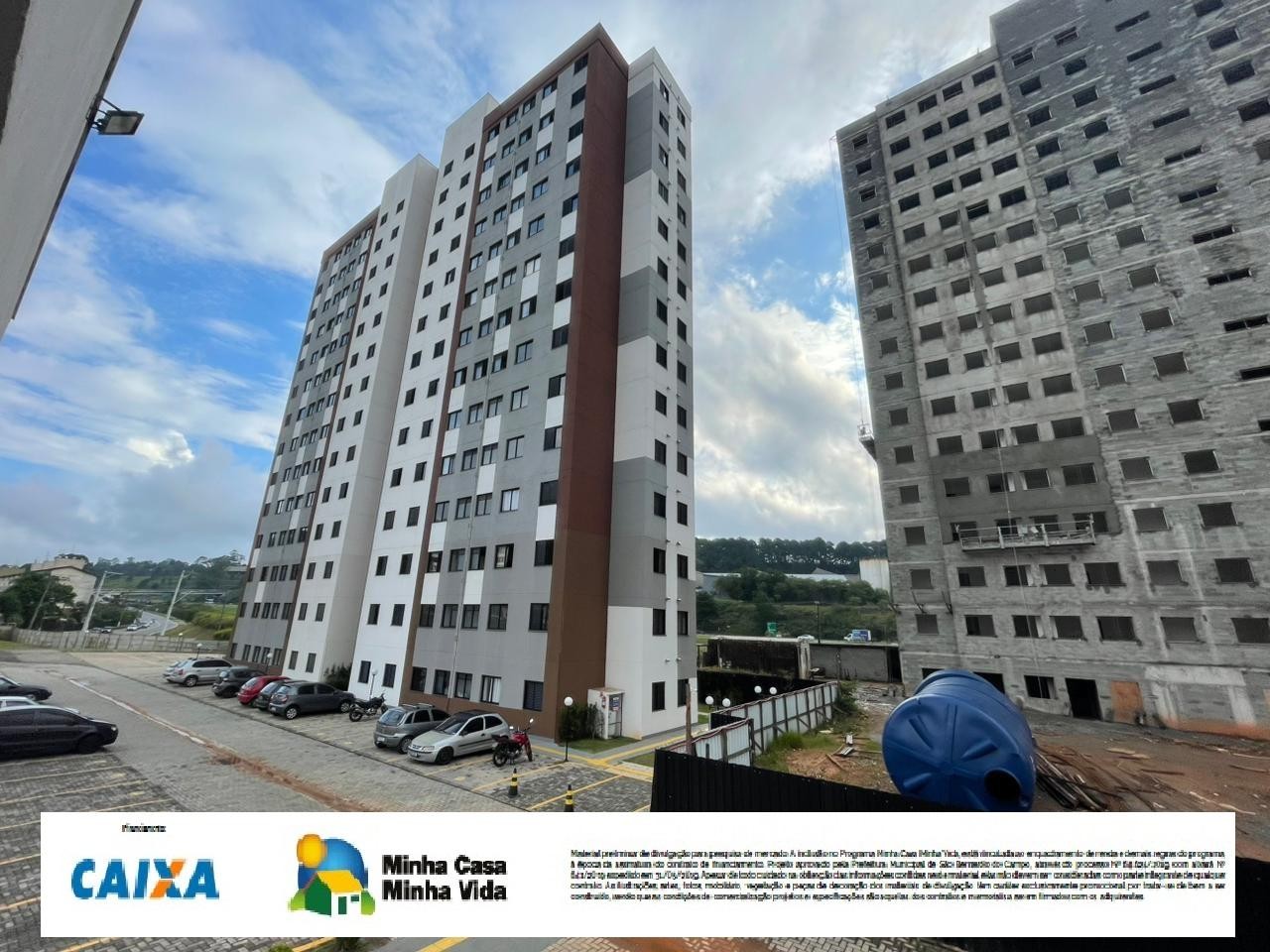 Apartamento 2 dormitórios Minha Casa Minha Vida São Bernardo